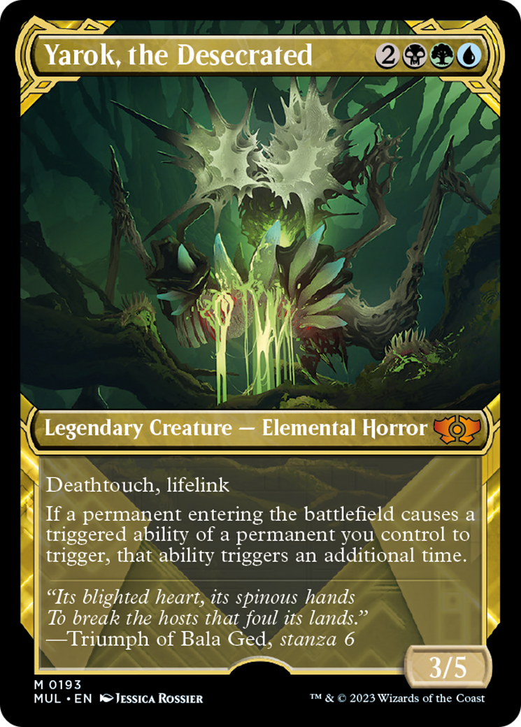 Yarok, the Desecrated (Halo Foil) [Multiverse Legends] | Gamers Paradise