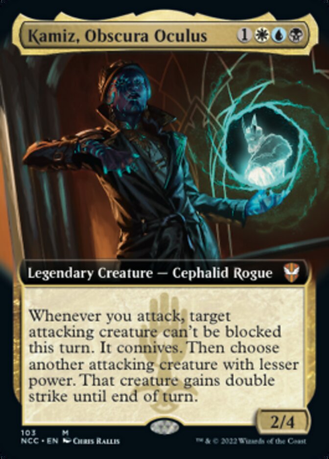 Kamiz, Obscura Oculus (Extended Art) [Streets of New Capenna Commander] | Gamers Paradise