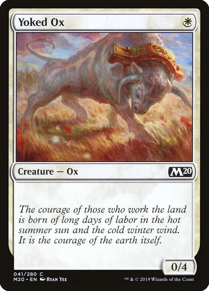 Yoked Ox [Core Set 2020] | Gamers Paradise