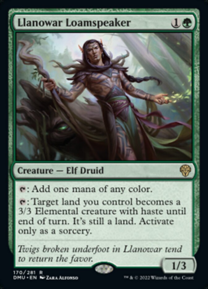 Llanowar Loamspeaker [Dominaria United] | Gamers Paradise