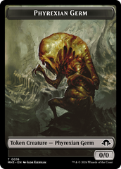 Phyrexian Germ // Cat Double-Sided Token [Modern Horizons 3 Tokens] | Gamers Paradise