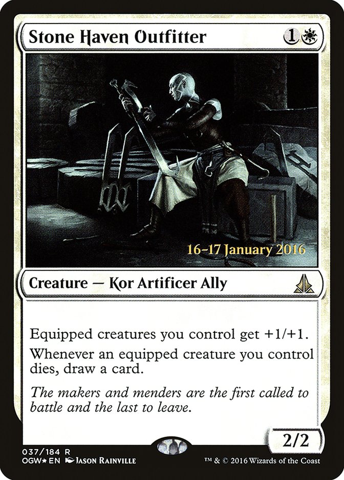 Stone Haven Outfitter [Oath of the Gatewatch Prerelease Promos] | Gamers Paradise