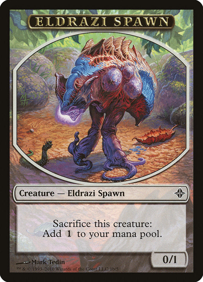 Eldrazi Spawn Token (1b/5) [Rise of the Eldrazi Tokens] | Gamers Paradise
