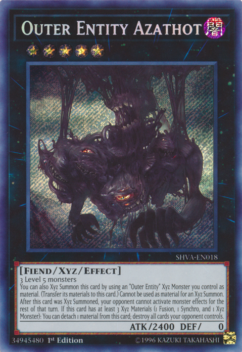 Outer Entity Azathot [SHVA-EN018] Secret Rare | Gamers Paradise