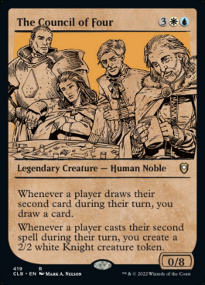 The Council of Four (Showcase) [Commander Legends: Battle for Baldur's Gate] | Gamers Paradise