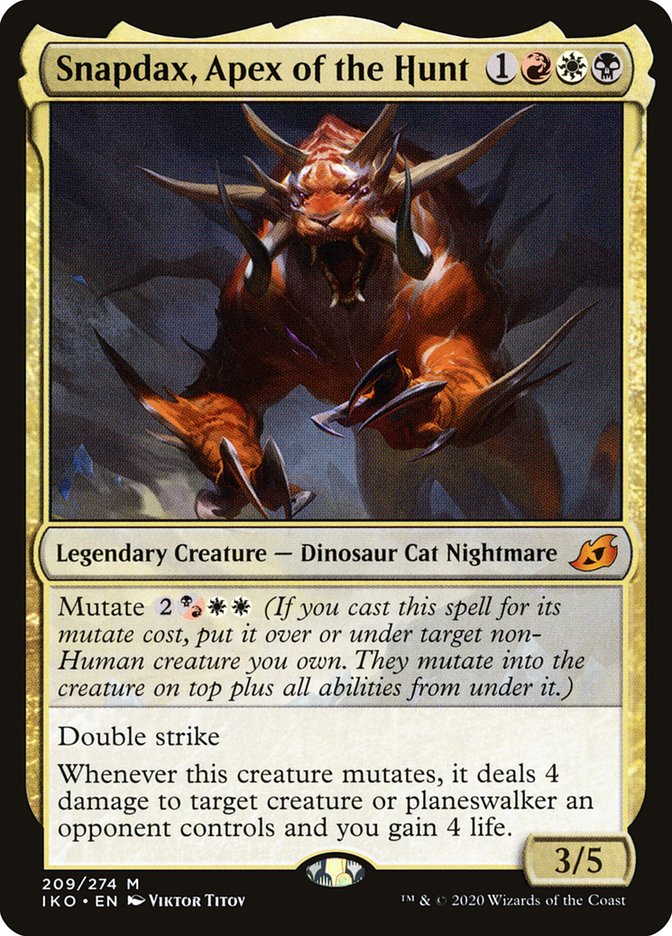Snapdax, Apex of the Hunt [Ikoria: Lair of Behemoths] | Gamers Paradise