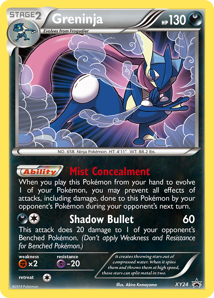 Greninja (XY24) [XY: Black Star Promos] | Gamers Paradise