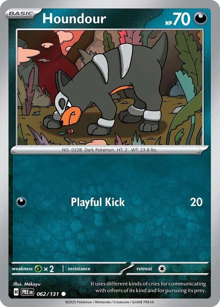 Houndour (062/131) [Scarlet & Violet: Prismatic Evolutions] | Gamers Paradise