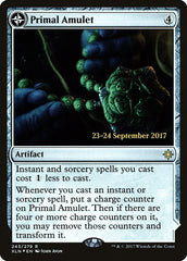 Primal Amulet // Primal Wellspring [Ixalan Prerelease Promos] | Gamers Paradise