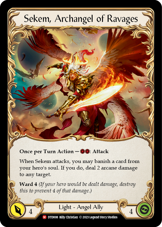 Figment of Ravages // Sekem, Archangel of Ravages [DTD008] (Dusk Till Dawn) | Gamers Paradise