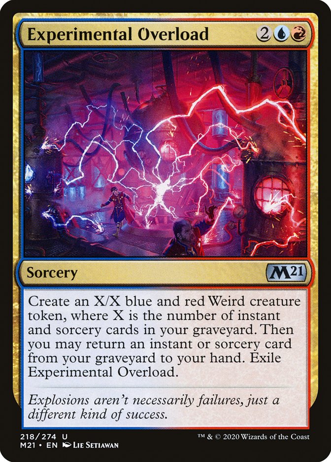 Experimental Overload [Core Set 2021] | Gamers Paradise