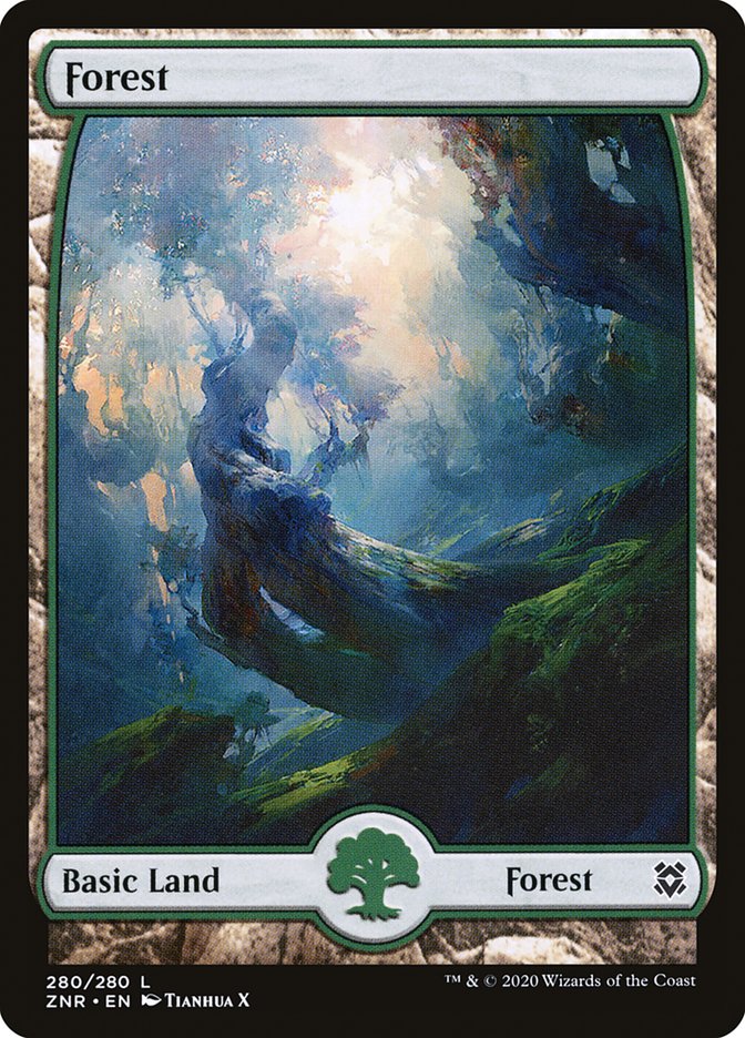 Forest (280) [Zendikar Rising] | Gamers Paradise