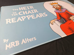 "The Heir in the Chair Reappears" Kenrith playmat | Gamers Paradise