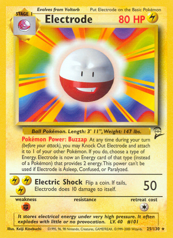 Electrode (25/130) [Base Set 2] | Gamers Paradise