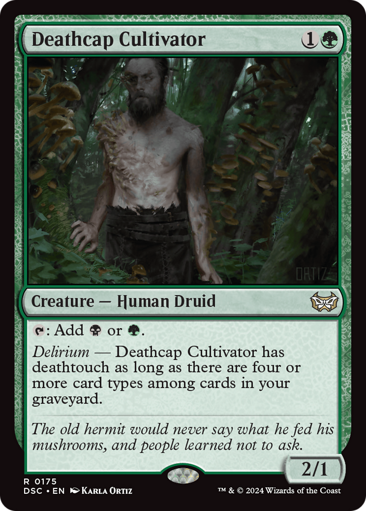 Deathcap Cultivator [Duskmourn: House of Horror Commander] | Gamers Paradise