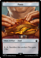 Soldier // Food (0027) Double-Sided Token [Doctor Who Tokens] | Gamers Paradise