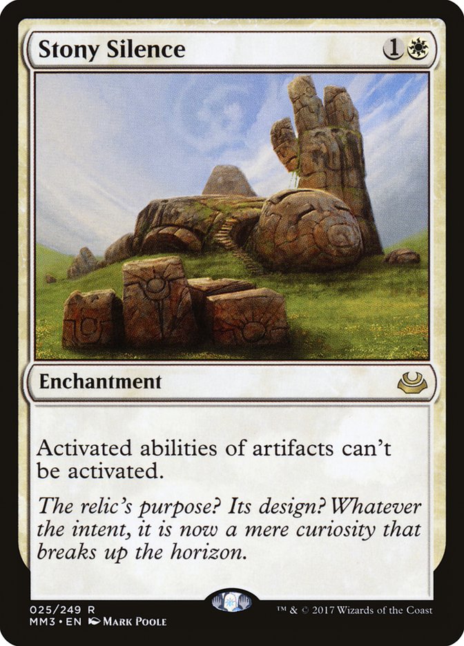 Stony Silence [Modern Masters 2017] | Gamers Paradise