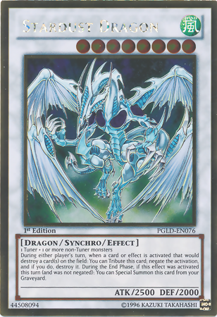 Stardust Dragon [PGLD-EN076] Gold Rare | Gamers Paradise