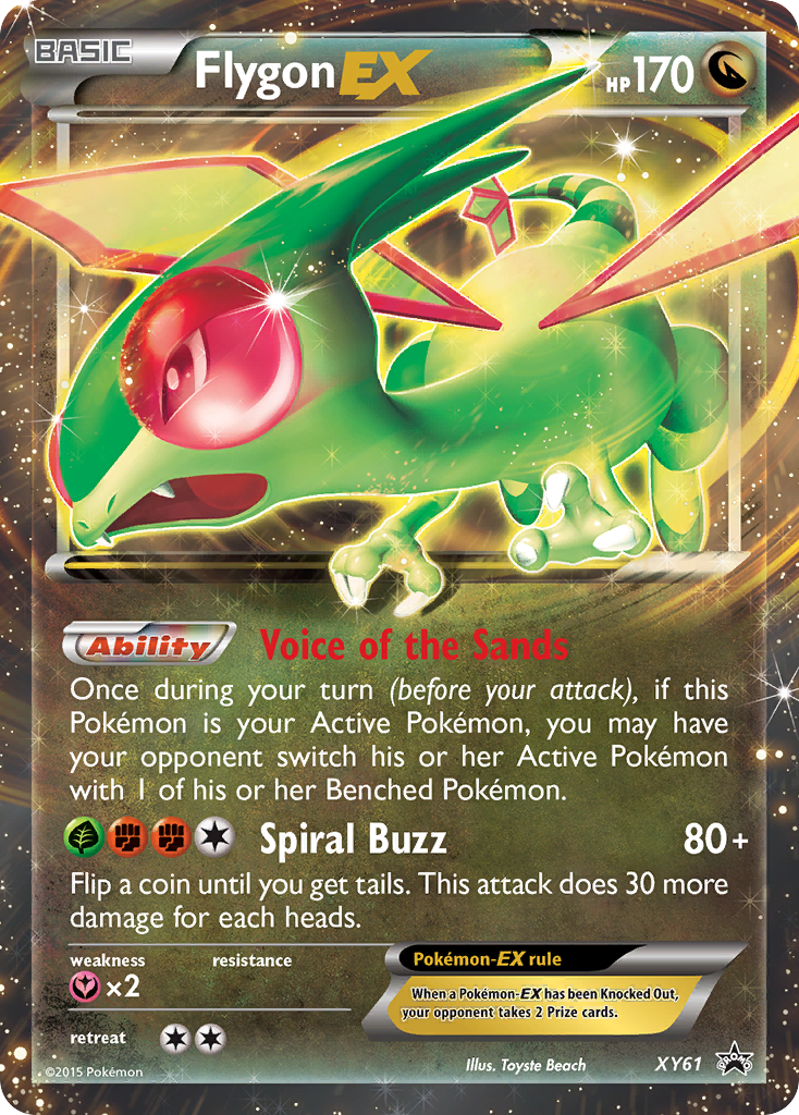 Flygon EX (XY61) [XY: Black Star Promos] | Gamers Paradise