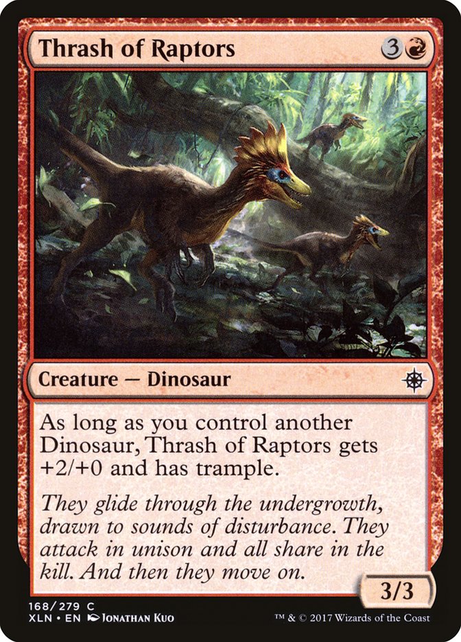Thrash of Raptors [Ixalan] | Gamers Paradise