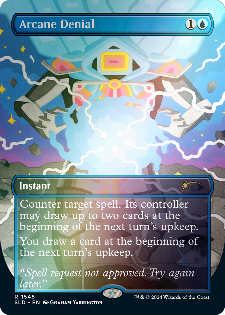 Arcane Denial (Surge Foil) [Marvel Super Heroes Commander] | Gamers Paradise