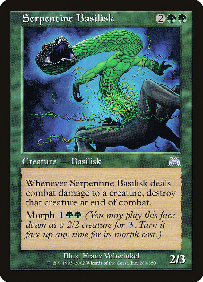 Serpentine Basilisk [Onslaught] | Gamers Paradise