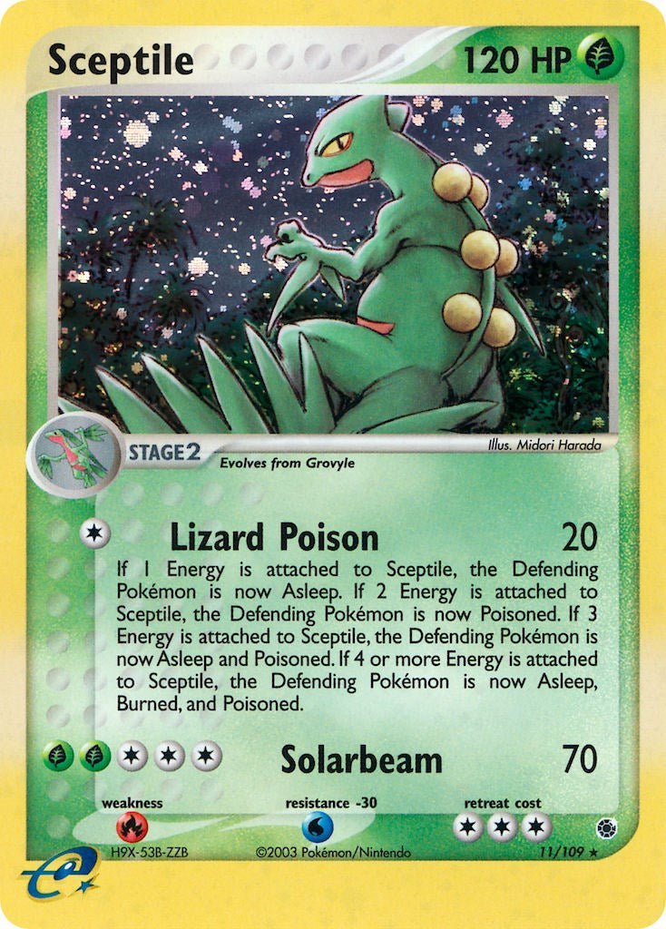 Sceptile (11/109) [EX: Ruby & Sapphire] | Gamers Paradise