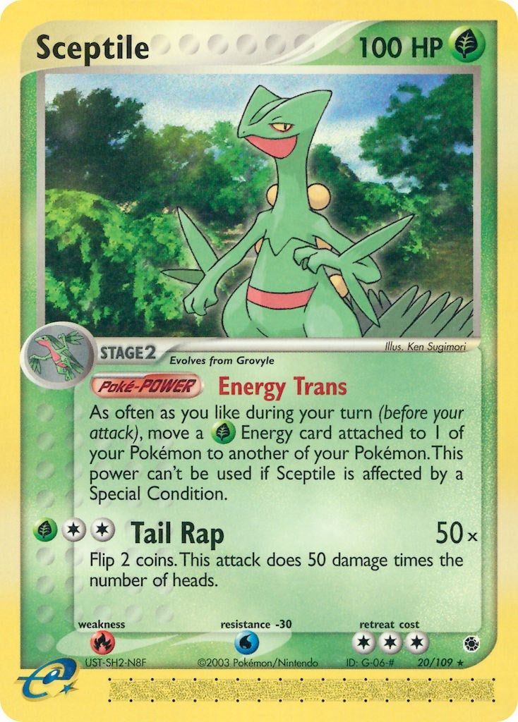 Sceptile (20/109) [EX: Ruby & Sapphire] | Gamers Paradise