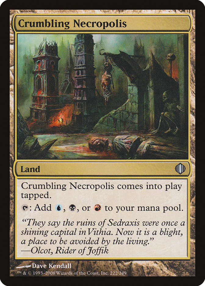 Crumbling Necropolis [Shards of Alara] | Gamers Paradise