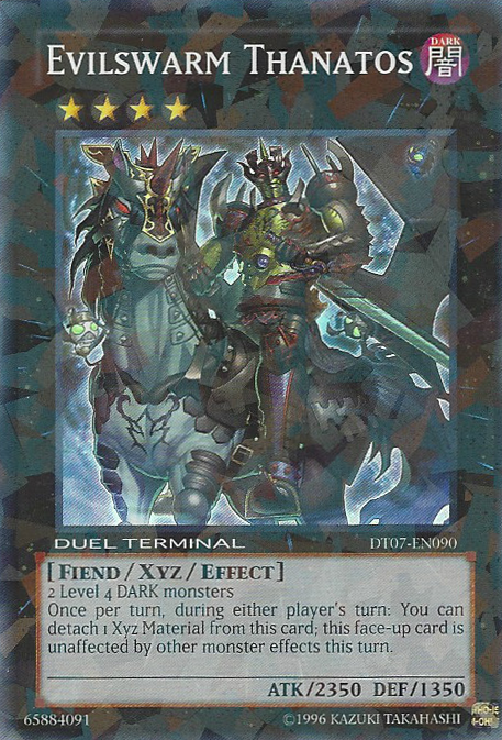 Evilswarm Thanatos [DT07-EN090] Super Rare | Gamers Paradise