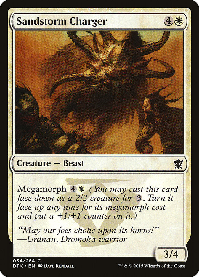 Sandstorm Charger [Dragons of Tarkir] | Gamers Paradise