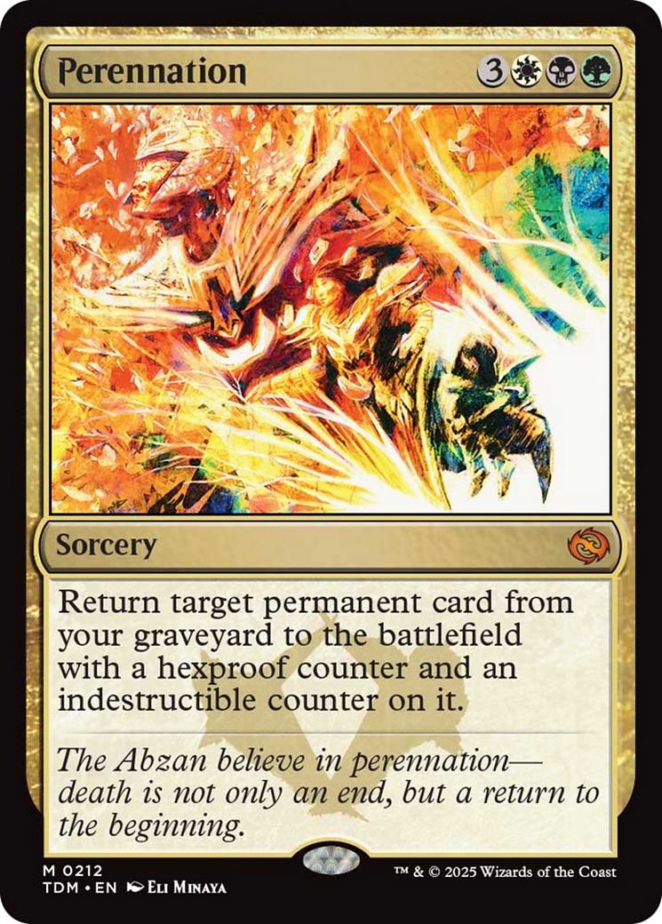 Perennation [Tarkir: Dragonstorm] | Gamers Paradise