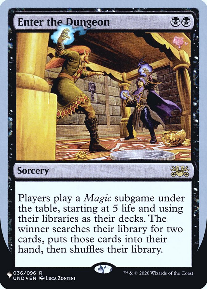 Enter the Dungeon (Unfinity Foil Edition) [The List] | Gamers Paradise