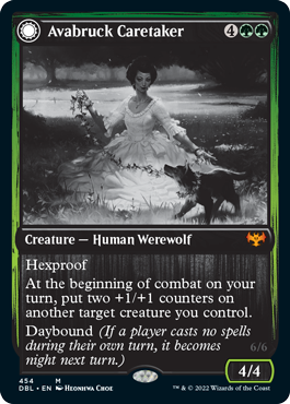 Avabruck Caretaker // Hollowhenge Huntmaster [Innistrad: Double Feature] | Gamers Paradise