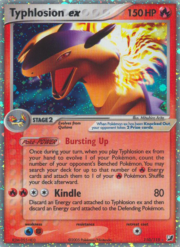 Typhlosion ex (110/115) [EX: Unseen Forces] | Gamers Paradise