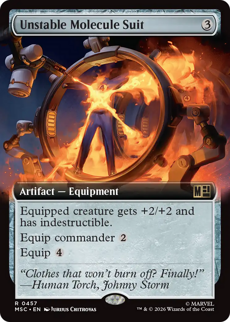 Unstable Molecule Suit (Extended Art) [Marvel Super Heroes Commander] | Gamers Paradise