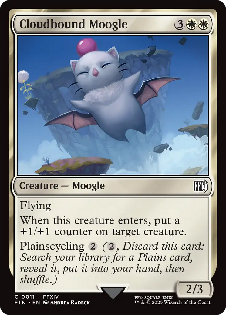 Cloudbound Moogle [FINAL FANTASY] | Gamers Paradise