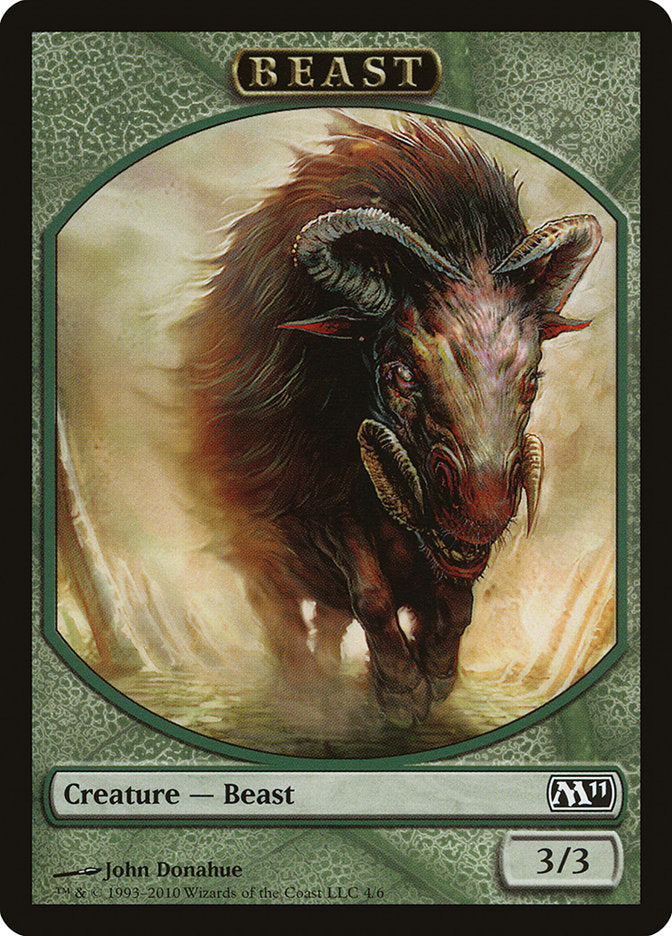 Beast Token [Magic 2011 Tokens] | Gamers Paradise
