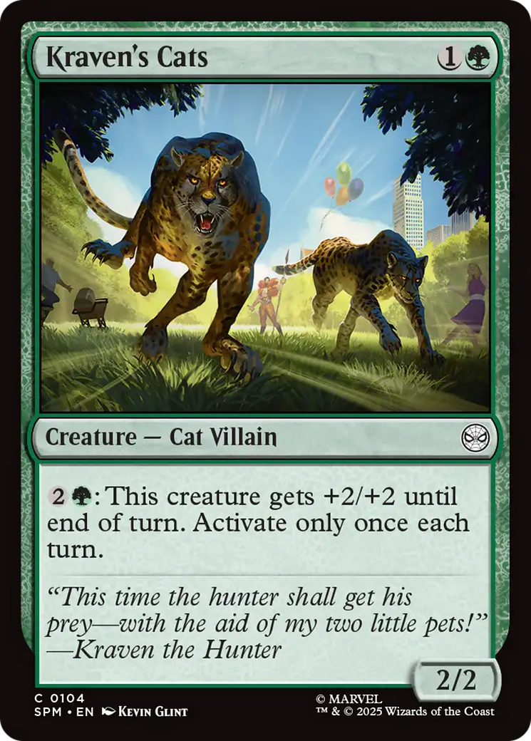 Kraven's Cats [Marvel's Spider-Man] | Gamers Paradise