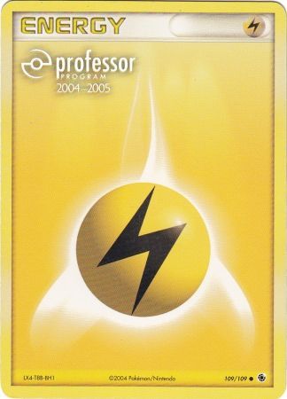 Lightning Energy (109/109) (2004 2005) [Professor Program Promos] | Gamers Paradise
