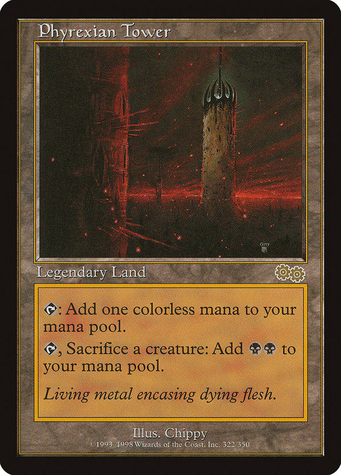 Phyrexian Tower [Urza's Saga] | Gamers Paradise