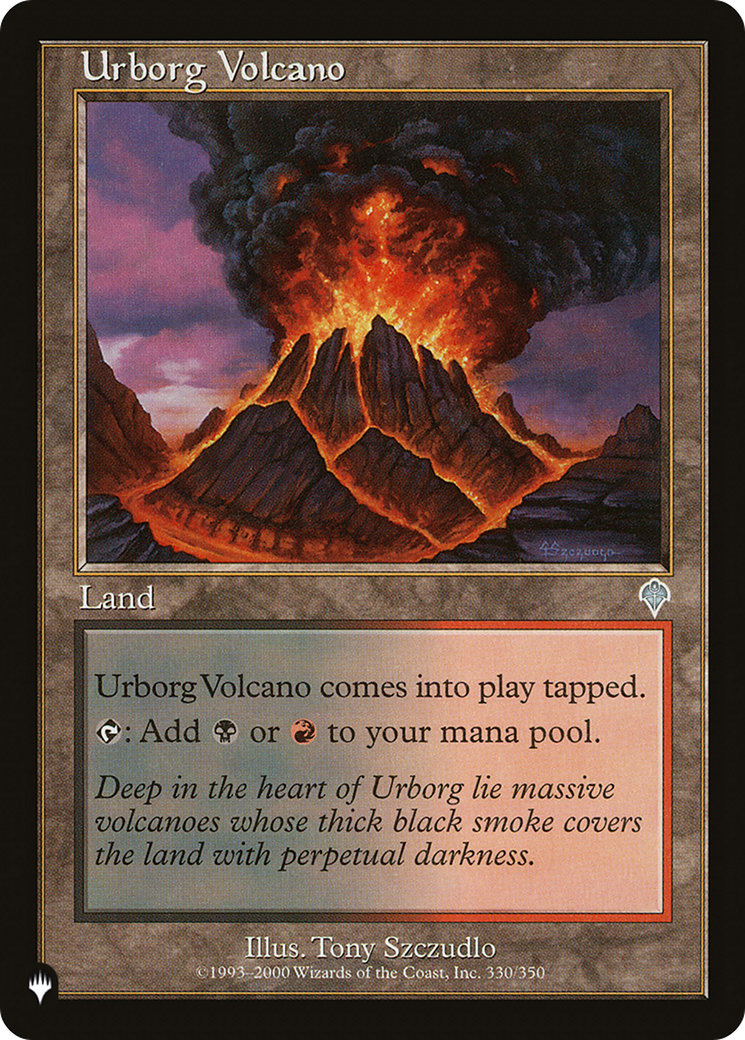 Urborg Volcano [The List Reprints] | Gamers Paradise