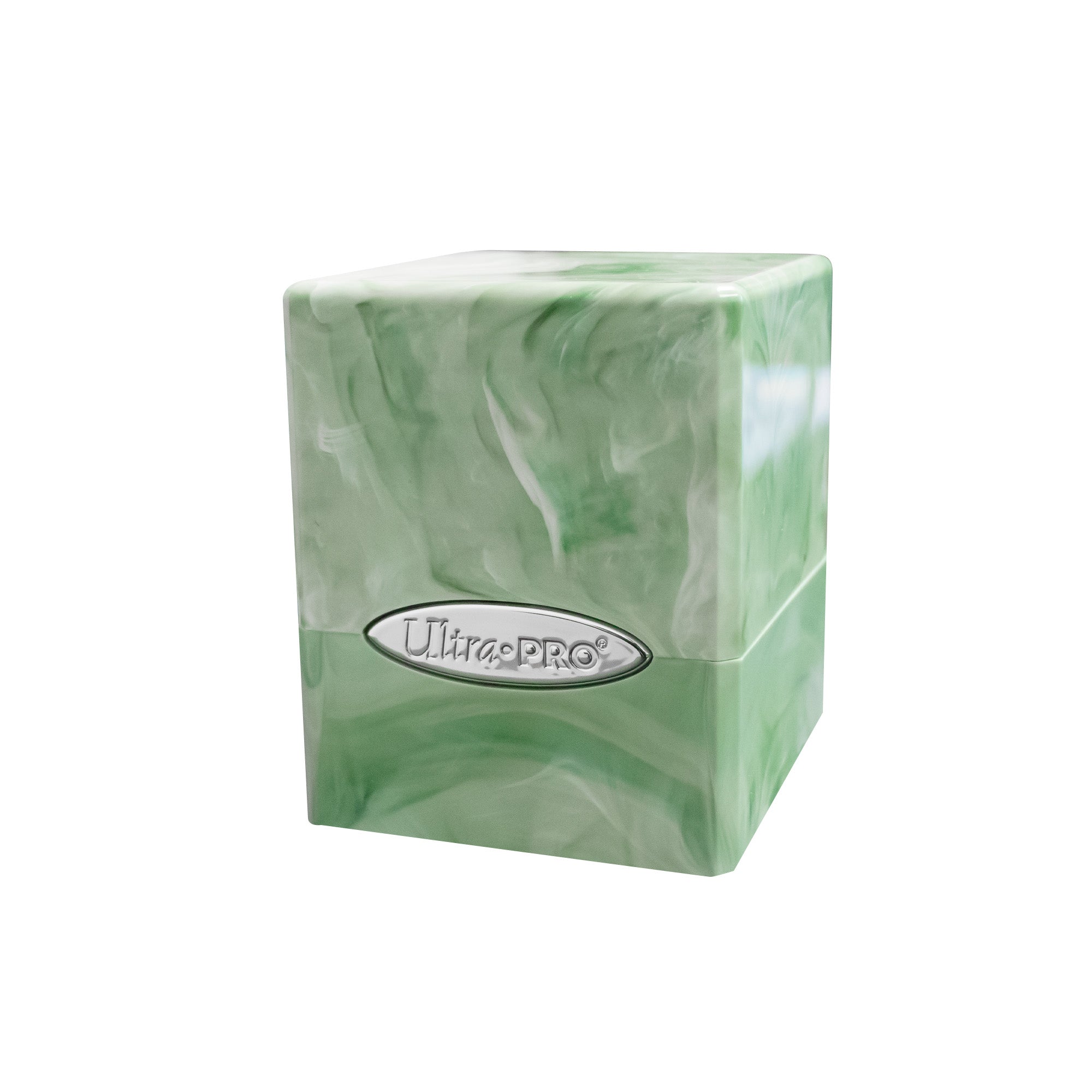 Ultra PRO: Marble Satin Cube - Lime Green and White | Gamers Paradise