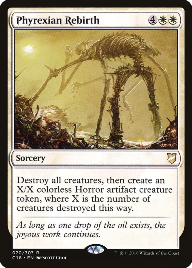 Phyrexian Rebirth [Commander 2018] | Gamers Paradise
