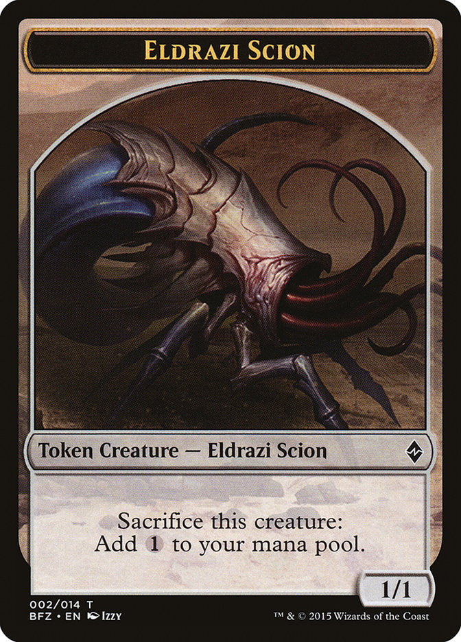 Eldrazi Scion Token (002/014) [Battle for Zendikar Tokens] | Gamers Paradise