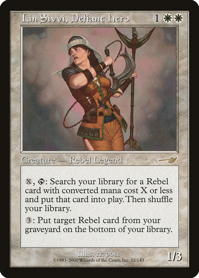 Lin Sivvi, Defiant Hero [Nemesis] | Gamers Paradise