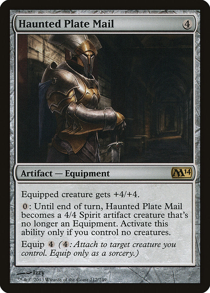 Haunted Plate Mail [Magic 2014] | Gamers Paradise