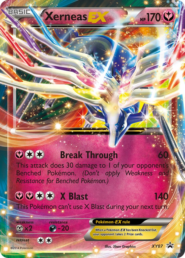 Xerneas EX (XY07) [XY: Black Star Promos] | Gamers Paradise