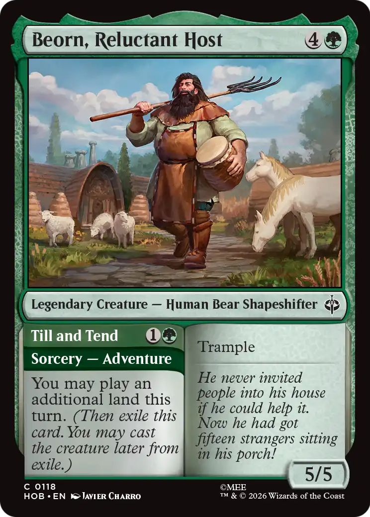 Beorn, Reluctant Host [The Hobbit] | Gamers Paradise