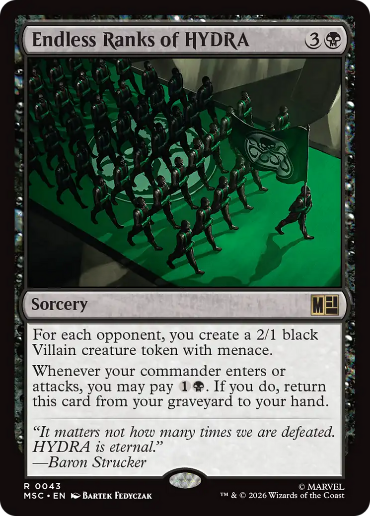 Endless Ranks of HYDRA [Marvel Super Heroes Commander] | Gamers Paradise